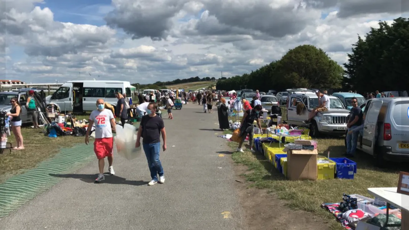 Brighton Racecourse Car Boot Sale